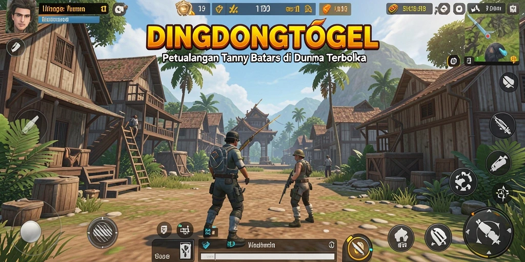 Tampilan gameplay DINGDONGTOGEL yang memukau dan imersif.