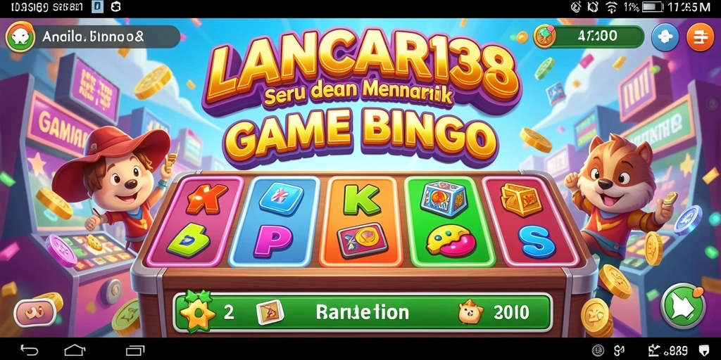 Tampilan gameplay Bingo yang seru dan interaktif.