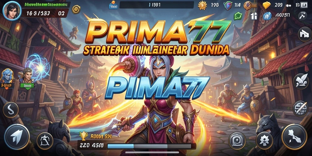 Tampilan gameplay seru PRIMA77 dengan strategi mendalam.